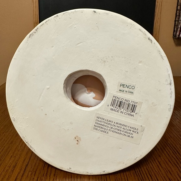 Vintage Circle of Ghosts Ceramic Candle Holder - Picture 2 of 9